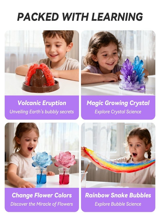 Melican 60+ Science Experiment Kit for Kids Ages 8+, STEM Educational Science Gifts for Kids, First Science Kit for Boys Girl Birthday - Image 3